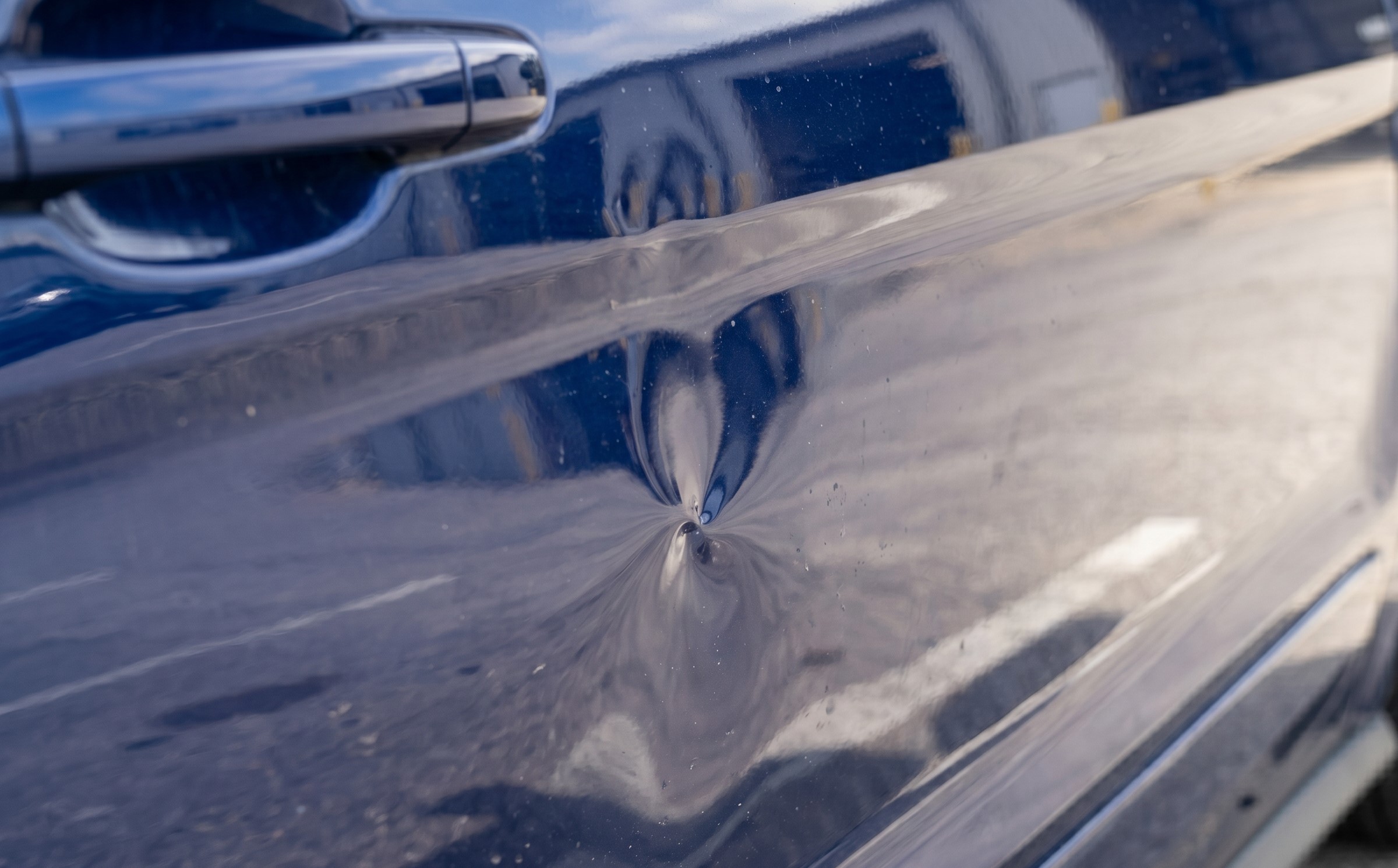 Door Dent Before