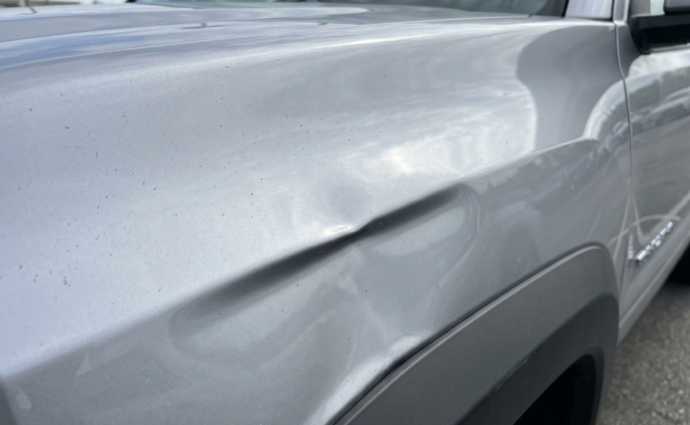 Fender Crease Before